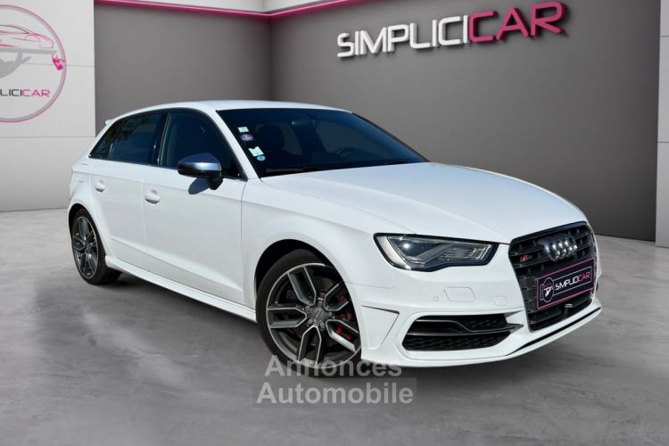 Audi S3 SPORTBACK 2.0 TFSI 300 Quattro S-Tronic 6 SUIVI COMPLET MATRIX LEDS ACC INTERIEUR EXCLUSIF GARANTIE - <small></small> 30.990 € <small>TTC</small> - #1