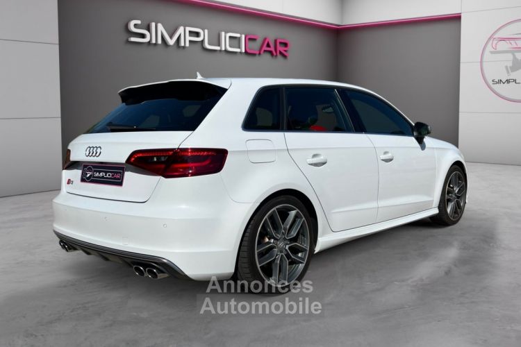 Audi S3 SPORTBACK 2.0 TFSI 300 Quattro S-Tronic 6 SUIVI COMPLET MATRIX LEDS ACC INTERIEUR EXCLUSIF GARANTIE - <small></small> 30.990 € <small>TTC</small> - #3