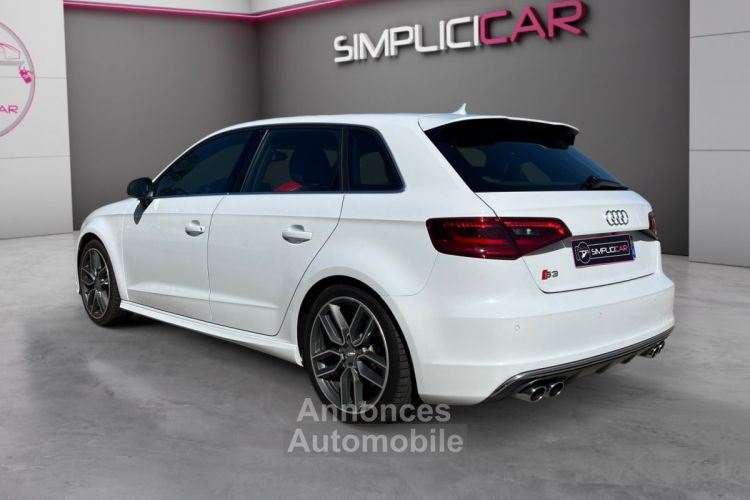 Audi S3 SPORTBACK 2.0 TFSI 300 Quattro S-Tronic 6 SUIVI COMPLET MATRIX LEDS ACC INTERIEUR EXCLUSIF GARANTIE - <small></small> 30.990 € <small>TTC</small> - #8