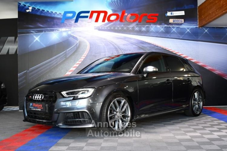 Audi S3 Sportback 2.0 TFSI 300 Quattro S-Tronic GPS Virtual Bang Olufsen Keyless JA 18 - <small></small> 33.990 € <small>TTC</small> - #7