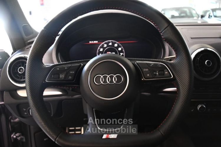 Audi S3 Sportback 2.0 TFSI 300 Quattro S-Tronic GPS Virtual Bang Olufsen Keyless JA 18 - <small></small> 33.990 € <small>TTC</small> - #17