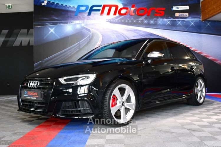 Audi S3 Sportback 2.0 TFSI 300 S-Tronic Quattro GPS Bang Olufsen Virtual Magnétic Ride Pré Sense Sièges Baquet JA 19 - <small></small> 37.990 € <small>TTC</small> - #1