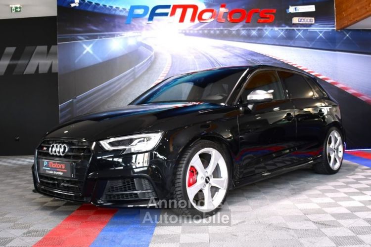 Audi S3 Sportback 2.0 TFSI 300 S-Tronic Quattro GPS Bang Olufsen Virtual Magnétic Ride Pré Sense Sièges Baquet JA 19 - <small></small> 37.990 € <small>TTC</small> - #7