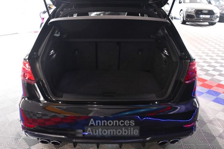 Audi S3 Sportback 2.0 TFSI 300 S-Tronic Quattro GPS Bang Olufsen Virtual Magnétic Ride Pré Sense Sièges Baquet JA 19 - <small></small> 37.990 € <small>TTC</small> - #18