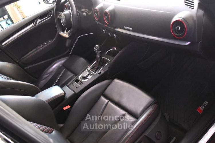 Audi S3 Sportback 2.0 TFSI 300 S-Tronic Quattro GPS Bang Olufsen Virtual Magnétic Ride Pré Sense Sièges Baquet JA 19 - <small></small> 37.990 € <small>TTC</small> - #22
