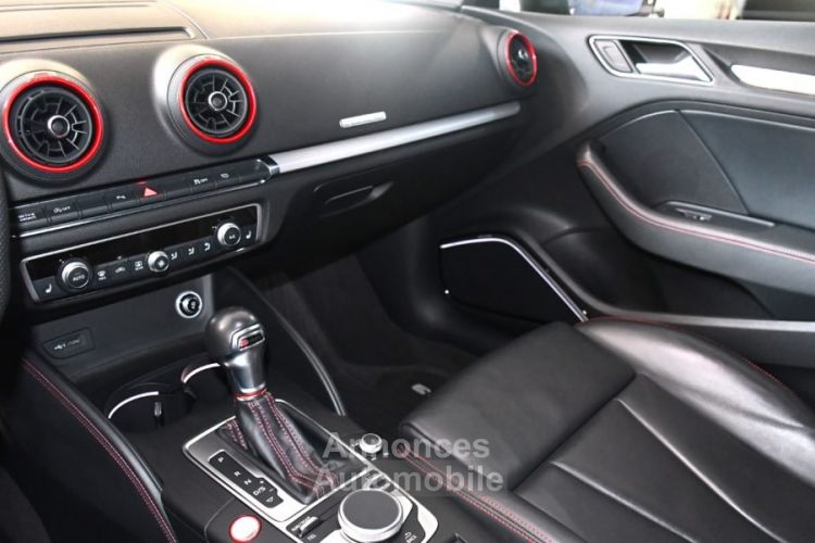 Audi S3 Sportback 2.0 TFSI 300 S-Tronic Quattro GPS Bang Olufsen Virtual Magnétic Ride Pré Sense Sièges Baquet JA 19 - <small></small> 37.990 € <small>TTC</small> - #25