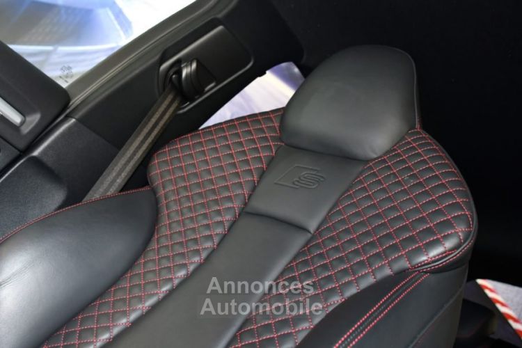 Audi S3 Sportback 2.0 TFSI 300 S-Tronic Quattro GPS Bang Olufsen Virtual Magnétic Ride Pré Sense Sièges Baquet JA 19 - <small></small> 37.990 € <small>TTC</small> - #26