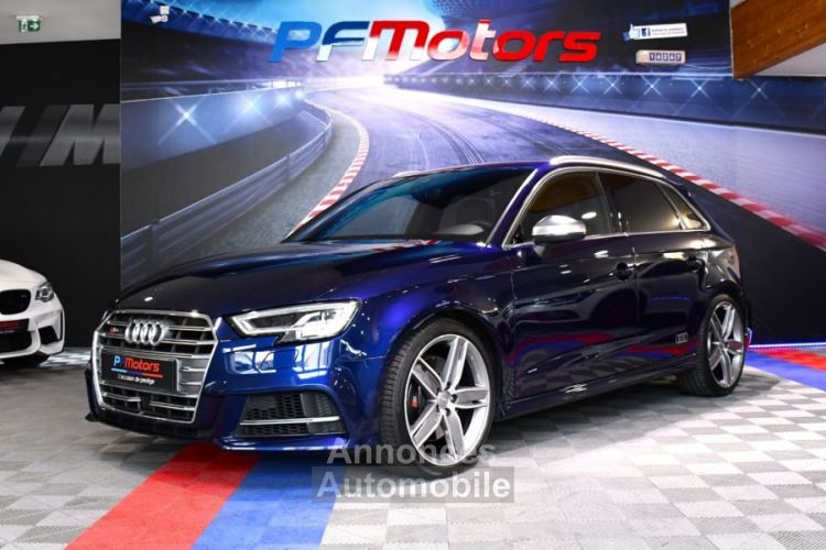 Audi S3 Sportback 2.0 TFSI 300 S-Tronic Quattro GPS Virtual Bang Olufsen Pré sense Keyless ACC Smartphone JA 19 - <small></small> 36.990 € <small>TTC</small> - #7