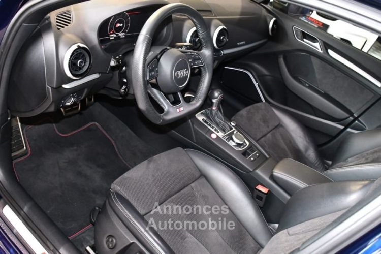 Audi S3 Sportback 2.0 TFSI 300 S-Tronic Quattro GPS Virtual Bang Olufsen Pré sense Keyless ACC Smartphone JA 19 - <small></small> 36.990 € <small>TTC</small> - #13