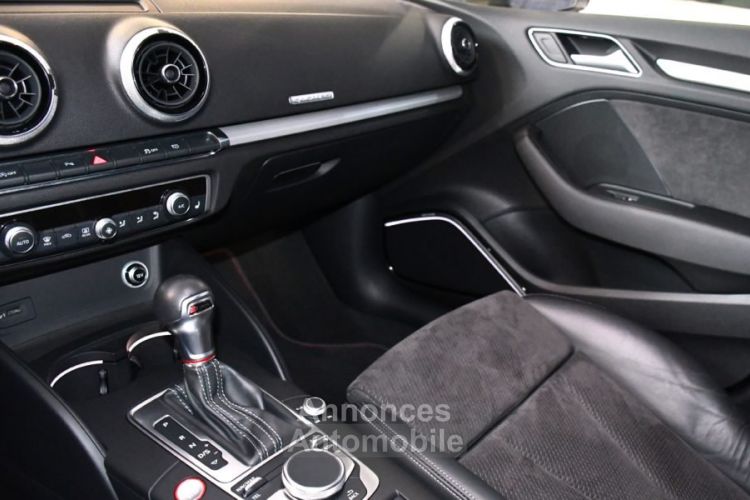 Audi S3 Sportback 2.0 TFSI 300 S-Tronic Quattro GPS Virtual Bang Olufsen Pré sense Keyless ACC Smartphone JA 19 - <small></small> 36.990 € <small>TTC</small> - #23