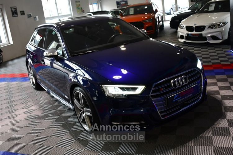Audi S3 Sportback 2.0 TFSI 300 S-Tronic Quattro GPS Virtual Bang Olufsen Pré sense Keyless ACC Smartphone JA 19 - <small></small> 36.990 € <small>TTC</small> - #28
