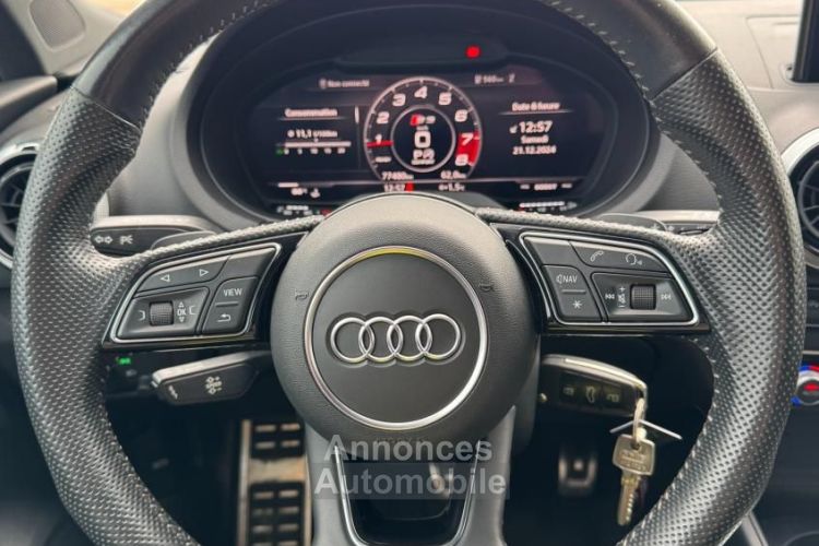 Audi S3 SPORTBACK 2.0 TFSI 300ch PRO LINE PLUS QUATTRO BVA - <small></small> 35.990 € <small>TTC</small> - #12