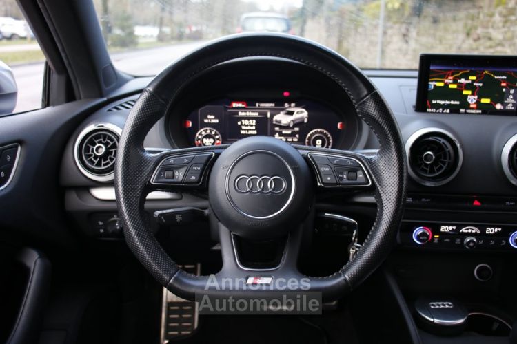 Audi S3 Sportback 2.0 TFSi 310 QUATTRO S-Tronic7 (Origine France,Méplat,Drive Select) - <small></small> 30.990 € <small>TTC</small> - #10