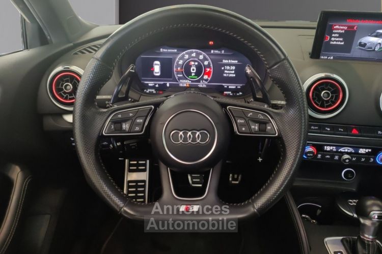 Audi S3 SPORTBACK 2.0 TFSI 310 S tronic 7 Quattro TOIT PANO FULL CUIR GARANTIE 12 MOIS - <small></small> 35.990 € <small>TTC</small> - #14