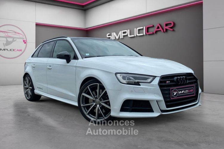 Audi S3 SPORTBACK 2.0 TFSI 310 S tronic 7 Quattro VIRTUAL/TOIT OUVRANT/LIGNE AKRAPOVIC -GARANTIE 12 MOIS- - <small></small> 37.490 € <small>TTC</small> - #1