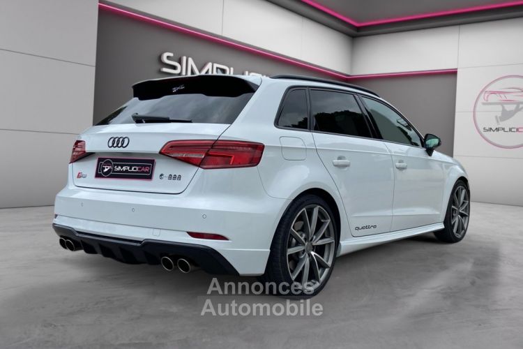 Audi S3 SPORTBACK 2.0 TFSI 310 S tronic 7 Quattro VIRTUAL/TOIT OUVRANT/LIGNE AKRAPOVIC -GARANTIE 12 MOIS- - <small></small> 37.490 € <small>TTC</small> - #8