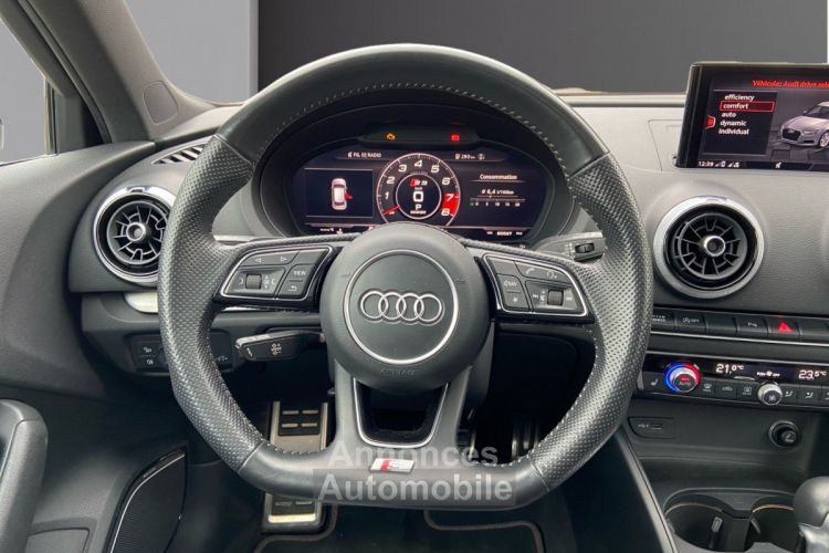 Audi S3 SPORTBACK 2.0 TFSI 310 S tronic 7 Quattro VIRTUAL/TOIT OUVRANT/LIGNE AKRAPOVIC -GARANTIE 12 MOIS- - <small></small> 37.490 € <small>TTC</small> - #14