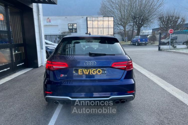 Audi S3 SPORTBACK 2.0 TFSI 310CH BLACK EDITION QUATTRO S-TRONIC ORIGINE FRANCE + APPLE CARPLAY - <small></small> 33.950 € <small>TTC</small> - #4