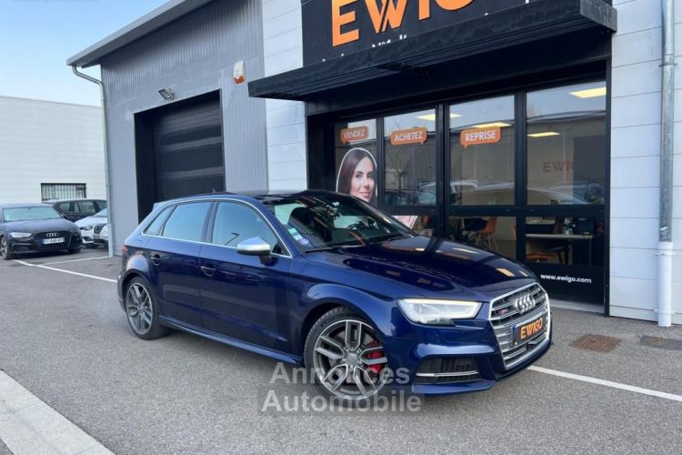 Audi S3 SPORTBACK 2.0 TFSI 310CH BLACK EDITION QUATTRO S-TRONIC ORIGINE FRANCE + APPLE CARPLAY - <small></small> 33.950 € <small>TTC</small> - #9