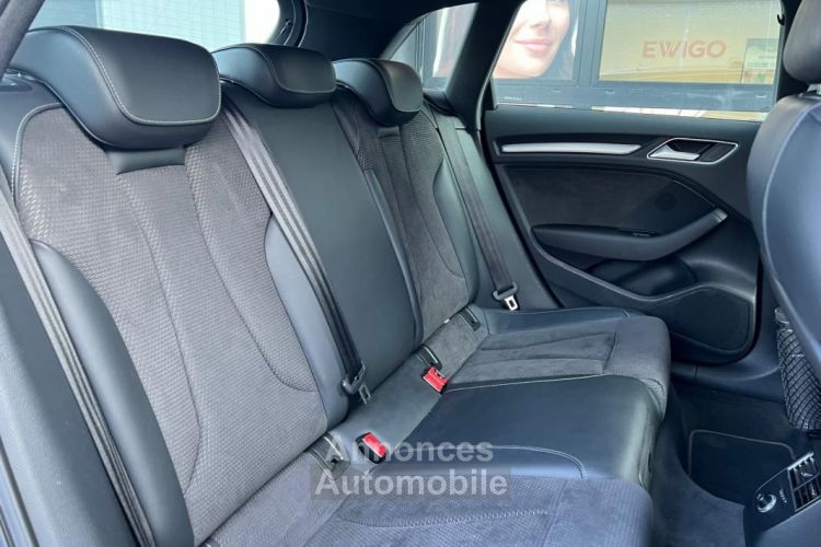 Audi S3 SPORTBACK 2.0 TFSI 310CH BLACK EDITION QUATTRO S-TRONIC ORIGINE FRANCE + APPLE CARPLAY - <small></small> 33.950 € <small>TTC</small> - #13