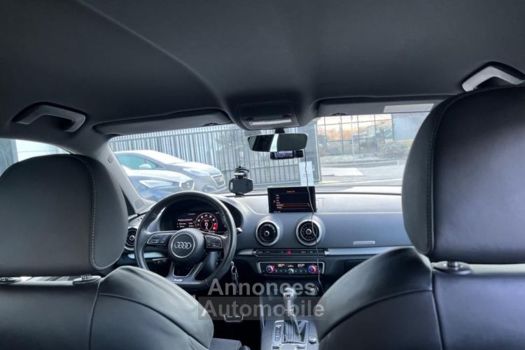 Audi S3 SPORTBACK 2.0 TFSI 310CH BLACK EDITION QUATTRO S-TRONIC ORIGINE FRANCE + APPLE CARPLAY - <small></small> 33.950 € <small>TTC</small> - #15