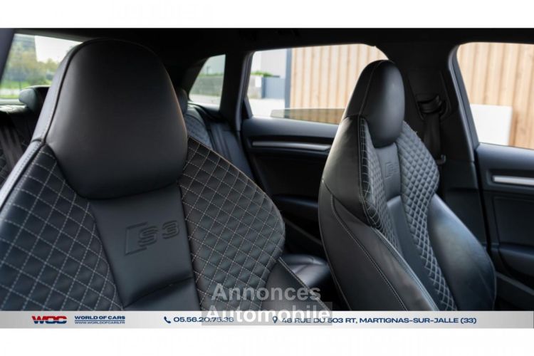 Audi S3 SPORTBACK 2.0 TFSI 420ch AMK Quattro / suivi à jour / disponible - <small></small> 28.990 € <small>TTC</small> - #55