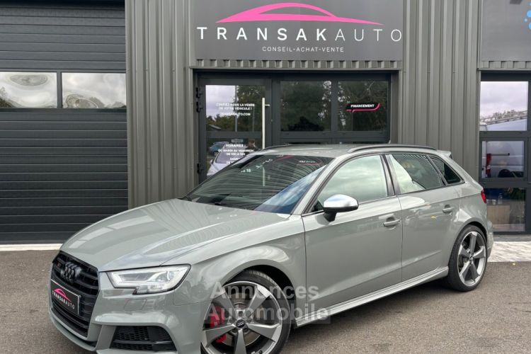 Audi S3 sportback 300 ch gris nardo avec ges diamant gps regulateur climatisation bi-zone camera de recul - <small></small> 36.490 € <small>TTC</small> - #1