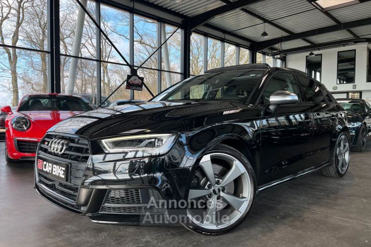 Audi S3 Sportback 300 ch S-Tronic Toit ouvrant B&O Keyless Magnetic 19P 525-mois - <small></small> 39.985 € <small>TTC</small> - #1