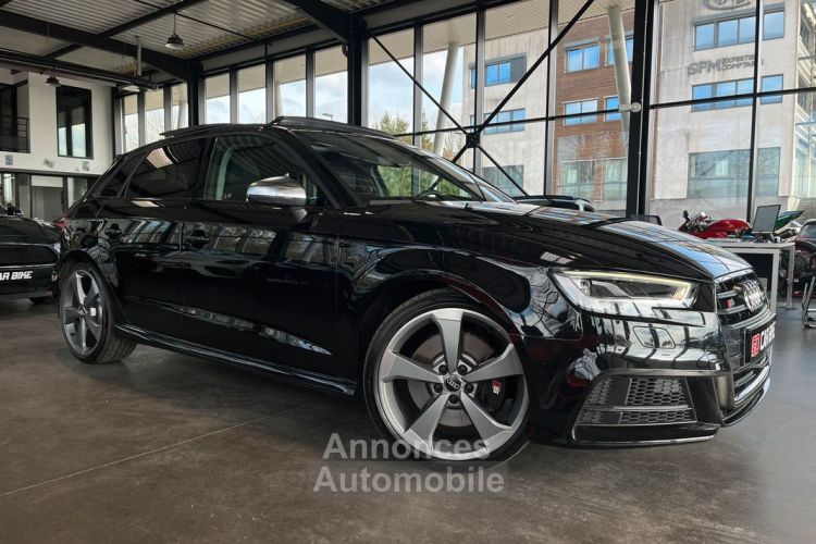 Audi S3 Sportback 300 ch S-Tronic Toit ouvrant B&O Keyless Magnetic 19P 525-mois - <small></small> 39.985 € <small>TTC</small> - #3