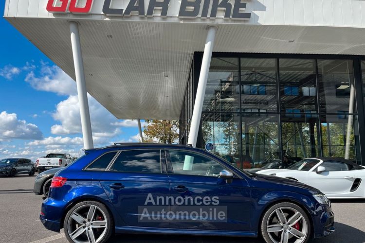 Audi S3 Sportback 300ch Suivi complet chez Française Toit Ouvrant Sièges RS Bang&Olufsen Suspension Pilotée Keyless Pack Black ACC 19P Garantie 6 ans 615-mois - <small></small> 38.970 € <small>TTC</small> - #2