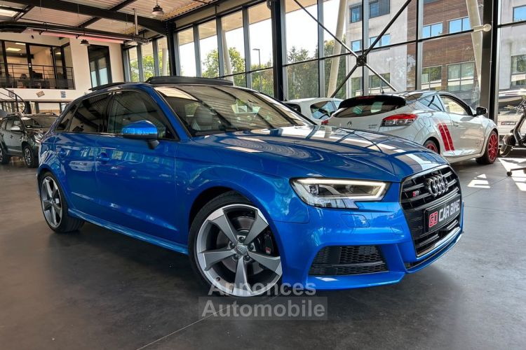 Audi S3 Sportback 300ch Suivi complet chez Garantie 6 ans Toit Ouvrant Sièges RS Bang&Olufsen Suspension Pilotée Keyless Pack Black ACC 19P 569-mois - <small></small> 36.950 € <small>TTC</small> - #3