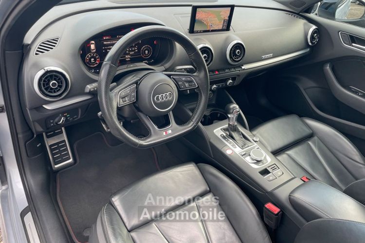 Audi S3 Sportback II 50 TFSI 300 Quattro Toit ouvrant Sièges RS Caméra JA 19 Virtual Cockpit Magnetic Ride Keyless Garantie 6 mois - <small></small> 29.990 € <small>TTC</small> - #6