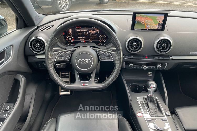 Audi S3 Sportback II 50 TFSI 300 Quattro Toit ouvrant Sièges RS Caméra JA 19 Virtual Cockpit Magnetic Ride Keyless Garantie 6 mois - <small></small> 29.990 € <small>TTC</small> - #8