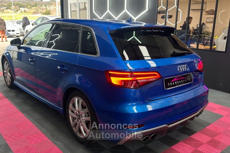 Audi S3 SPORTBACK Phase 2 310 ch 2.0L TFSI S Tronic 7 Quattro ~ BangOlufsen ~ 4 Jantes d'origine dispo ~ Suivi 100% - <small></small> 21.990 € <small>TTC</small> - #3