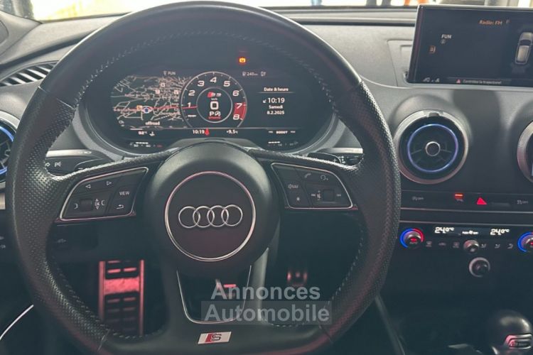 Audi S3 SPORTBACK Phase 2 310 ch 2.0L TFSI S Tronic 7 Quattro ~ BangOlufsen ~ 4 Jantes d'origine dispo ~ Suivi 100% - <small></small> 21.990 € <small>TTC</small> - #9