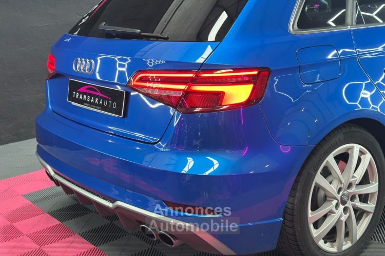 Audi S3 SPORTBACK Phase 2 310 ch 2.0L TFSI S Tronic 7 Quattro ~ BangOlufsen ~ 4 Jantes d'origine dispo ~ Suivi 100% - <small></small> 21.990 € <small>TTC</small> - #39