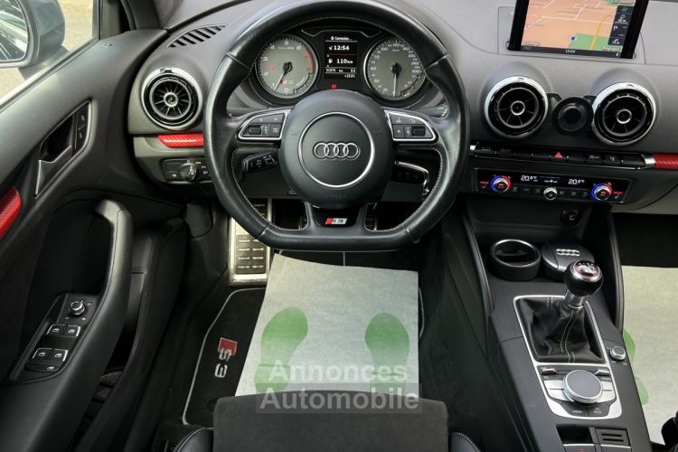 Audi S3 SPORTBACK QUATTRO 2.0 TFSI 300 Cv TOIT OUVRANT / ORIGINE FRANCE BOITE MECA - GARANTIE 1 AN - <small></small> 27.970 € <small>TTC</small> - #11