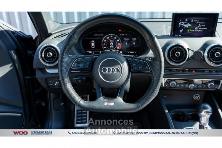 Audi S3 SPORTBACK Quattro 300CH / Suvi complet - <small></small> 35.990 € <small>TTC</small> - #21