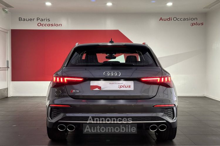 Audi S3 SPORTBACK Sportback TFSI 310 S tronic 7 Quattro - <small></small> 57.980 € <small>TTC</small> - #4