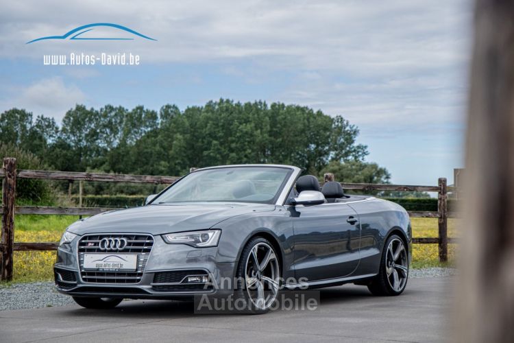 Audi S5 3.0 TFSI V6 Quattro Cabrio - MEMORYSEATS - CAMERA - CRUISECONTROL - XENON - <small></small> 22.999 € <small>TTC</small> - #1