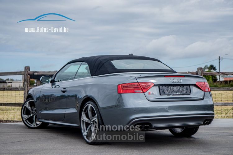 Audi S5 3.0 TFSI V6 Quattro Cabrio - MEMORYSEATS - CAMERA - CRUISECONTROL - XENON - <small></small> 22.999 € <small>TTC</small> - #4