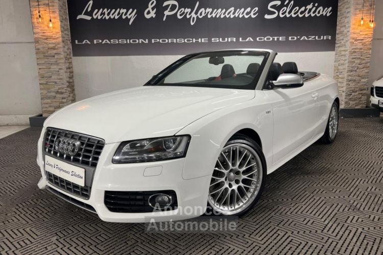 Audi S5 Cabriolet Quattro 3.0 V6 TFSI 333ch S-tronic - 98000km - Capote Bordeaux - Options +++ - <small></small> 26.990 € <small>TTC</small> - #1