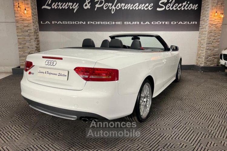 Audi S5 Cabriolet Quattro 3.0 V6 TFSI 333ch S-tronic - 98000km - Capote Bordeaux - Options +++ - <small></small> 26.990 € <small>TTC</small> - #6