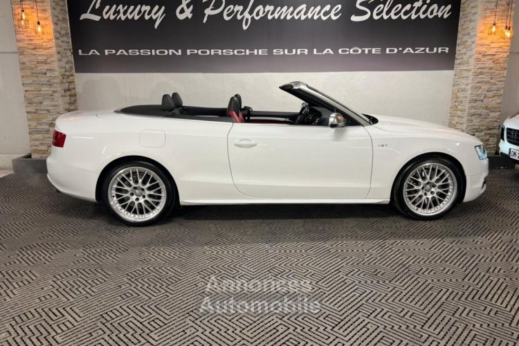 Audi S5 Cabriolet Quattro 3.0 V6 TFSI 333ch S-tronic - 98000km - Capote Bordeaux - Options +++ - <small></small> 26.990 € <small>TTC</small> - #7