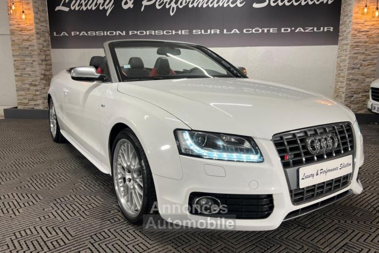 Audi S5 Cabriolet Quattro 3.0 V6 TFSI 333ch S-tronic - 98000km - Capote Bordeaux - Options +++ - <small></small> 26.990 € <small>TTC</small> - #8