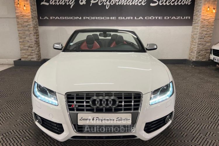 Audi S5 Cabriolet Quattro 3.0 V6 TFSI 333ch S-tronic - 98000km - Capote Bordeaux - Options +++ - <small></small> 26.990 € <small>TTC</small> - #9