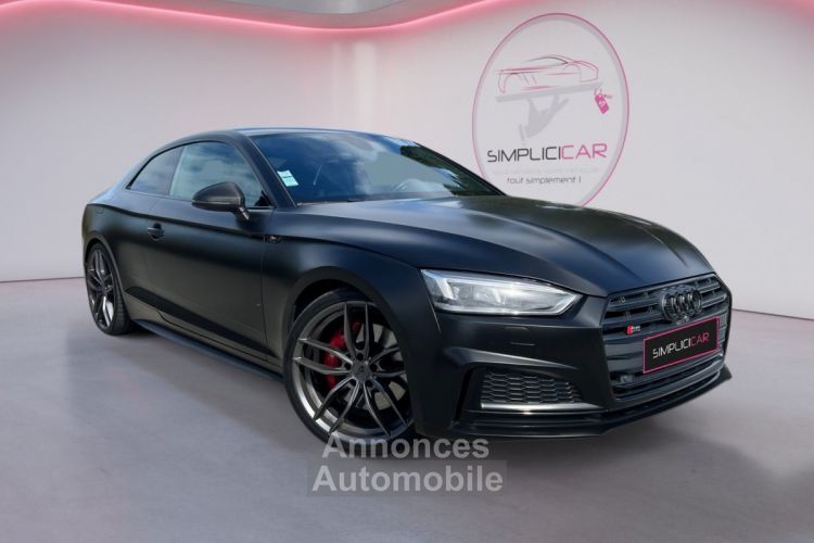 Audi S5 V6 3.0 TFSI 354 Tiptronic 8 Quattro/COVERING NOIR MAT/MATRIX LED/SIÉGE MASS/CAM 360/PACK CARBONE - <small></small> 42.990 € <small>TTC</small> - #1