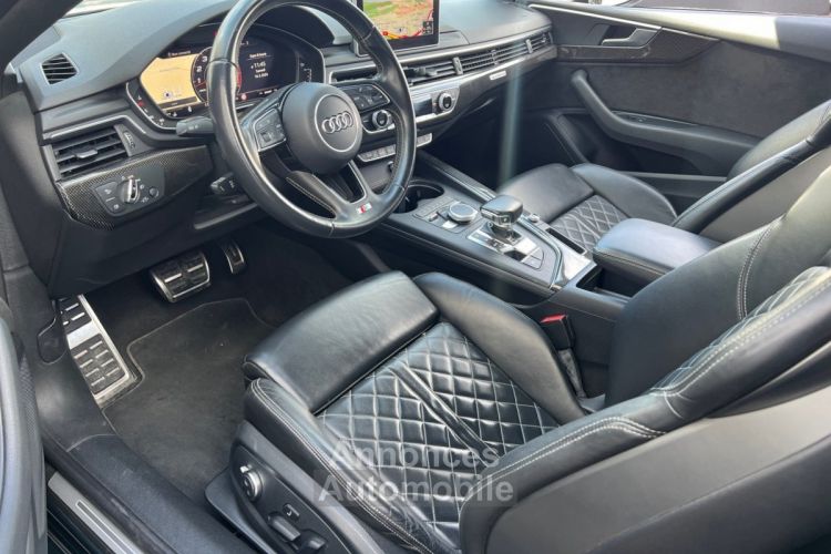 Audi S5 V6 3.0 TFSI 354 Tiptronic 8 Quattro/COVERING NOIR MAT/MATRIX LED/SIÉGE MASS/CAM 360/PACK CARBONE - <small></small> 42.990 € <small>TTC</small> - #10