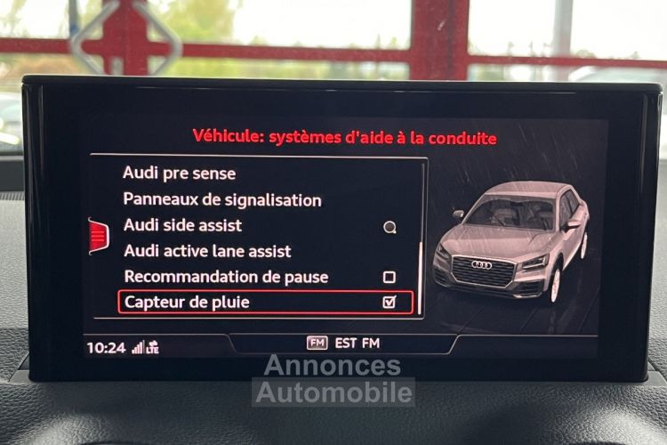 Audi SQ2 50 TFSI 300 QUATTRO S-TRONIC 7 TOIT PANORAMIQUE ATTELAGE GPS CAMERA KEYLESS FEUX FULL LED REGULA - <small></small> 33.990 € <small>TTC</small> - #13