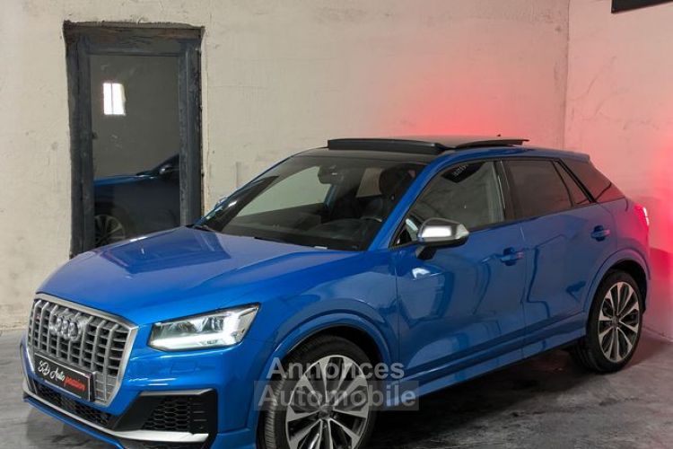 Audi SQ2 Quattro S-tronic7 TFSI 300ch BLEU ARA TOIT OUVRANT CAMERA ACC ICOCKPIT REPRISE - <small></small> 34.990 € <small>TTC</small> - #3